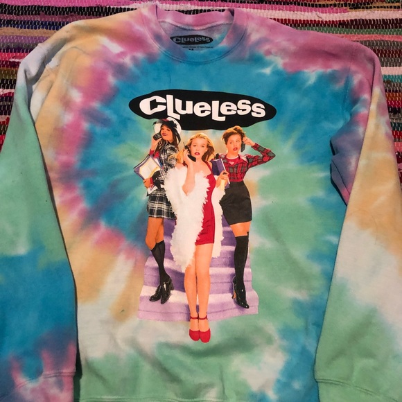 Clueless Tie Dye Sweatshirt 